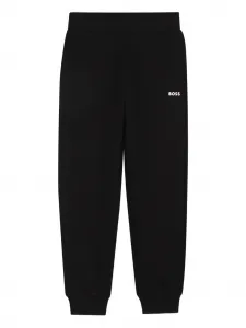 Спортивные брюки с логотипом BOSS Kidswear, черный