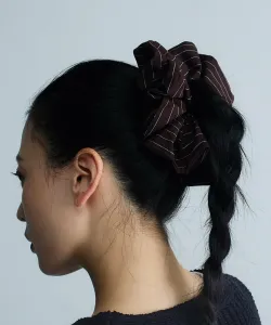 Полосатая резинка для волос Jeanasis, цвет Brown (55)