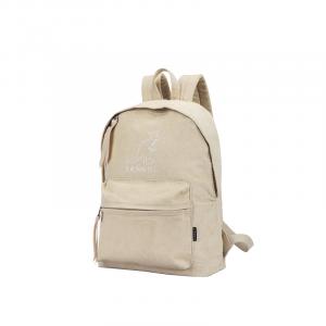 KANGOL Большой унисекс рюкзак из вельвета черный