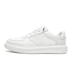 Mulinsen Износостойкие, легкие и дышащие низкие кроссовки для скейтбординга, мужские, белые