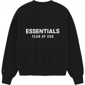 Графический принт Свитшот Fear Of God Essentials, черный