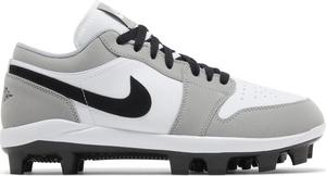 Кроссовки Air Jordan 1 Retro MCS Low 'Light Smoke Grey', серый