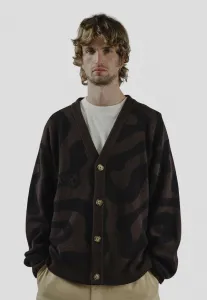 Кардиган с завитками Pockies, Brown