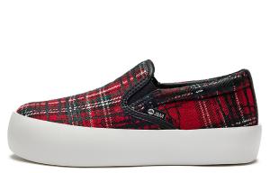 Туфли женские повседневные Women's Casual Shoes Women's Black/Red Joy&Mario