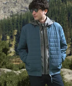 Водоотталкивающая двусторонняя утепленная куртка DUPONT SORONA / пуховая куртка