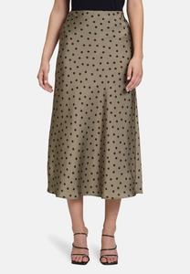 Юбка Vera Mont MIT PRINT, Khaki/Schwarz/Khaki