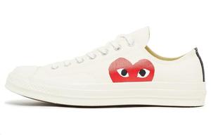 Chuck 70 Plus X Comme Des Garcons Play 'Beige' Converse, Белый Красный
