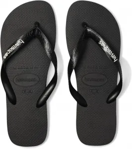 Мужские вьетнамки Havaianas с логотипом Filete, черно-белый