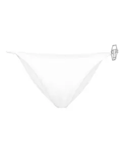 Купальник, нижняя часть купальника, кристалл Philipp Plein, белый