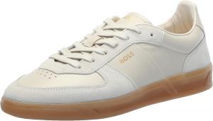 Мужские кроссовки BOSS с логотипом на мягкой коже, Onion Tan