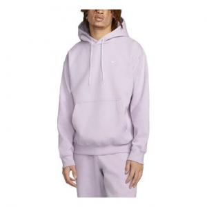 Толстовка Men's Nike Small Logo Loose Long Sleeves Pullover Hooded Sports Purple, фиолетовый