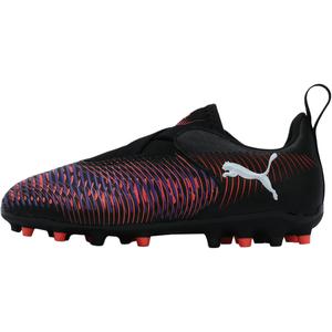 Детские футбольные бутсы FUTURE 8 Low Top, черные, Puma, белые, ярко-красные, детские