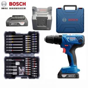 Дрель электрическая Bosch GSB180-Li + аккумулятор, зарядное устройство, набор насадок