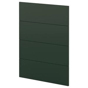 4 фасада для посудомоечной машины METOD IKEA, 60 см, цвет havstorp deep green