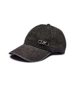 Кепка женская Michael Kors джинсовая с монограммой, черный