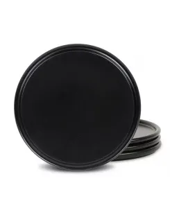 Обеденные тарелки Eden, набор из 4 штук Stone Lain, black
