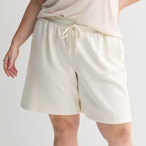 Шорты лонглайн Plus size Tek Gear, Lt Oat Heather