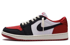 Jordan Air 1 нескользящие низкие винтажные баскетбольные кроссовки unisex red