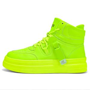 NANJIREN Высокие скейтерские кроссовки мужские зеленые, цвет Green
