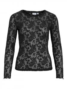 Vila Свитер с длинными рукавами “Vizirp” черного цвета