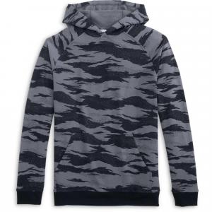 Мужской легкий флисовый пуловер с капюшоном из бамбука Free Fly, Camo Grey