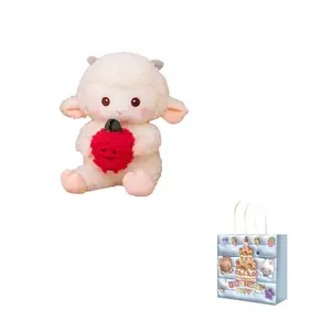 Милый и очаровательный плюшевый ягненок Strawberry Lamb высотой 20см/33см CHUNTUSHU