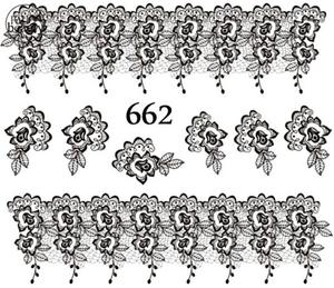 Водные наклейки для ногтей - №662, Raisin