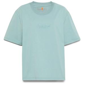 Женская футболка из плотной ткани с короткими рукавами и принтом "Lush Comfort" Timberland, голубой