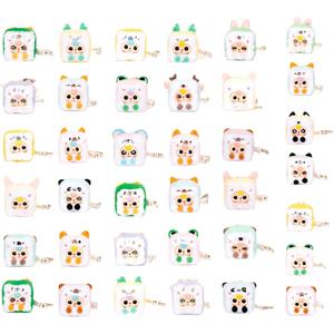 Куклы для 3 лет, наборы маджонга маленькие, плюшевые подвески, мистические боксы, одиночный бокс/полный бокс 9 шт Cureplaneta