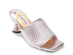 Сандалии Lady Couture Fireball, серебряный металлик