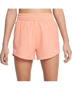 Шорты Nike Kids Dri-FIT One Woven High-Waisted Training Shorts, цвет Apricot Agate/White