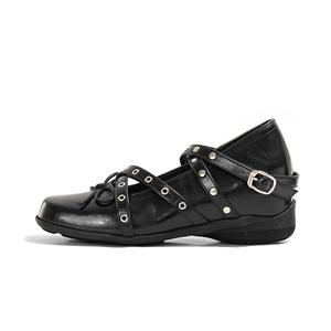 Old Meow Туфли Мэри Джейн женские черные