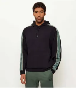 Толстовка regular fit Ea7, черный