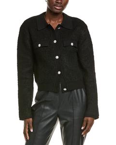 Пиджак Endless Rose с воротником и застежкой на пуговицы из смесовой шерсти Endless Rose, черный