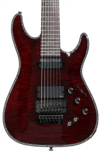Электрогитара Schecter Hellraiser C-7 FR-S - Черная Вишня