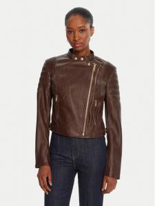 Куртка из искусственной кожи regular fit W5YL19 WHDS0 Guess, коричневый
