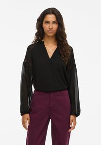 Блуза VILA VIGALO V NECK, Black