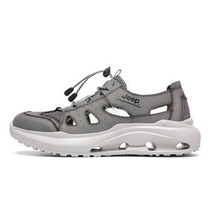 Ботинки для речного треккинга мужские серые Jeep