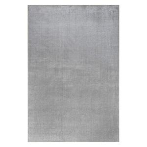 Ковер Argelia сплошной Nuloom, серый, 153x244 см