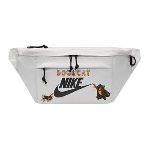 Nike Тканевая поясная сумка через плечо кроссбоди на плечо унисекс светло-бежевая, Light Bone