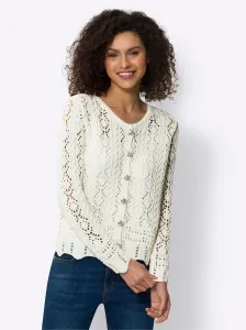 Кардиган Heine Ajour, цвет Champagner