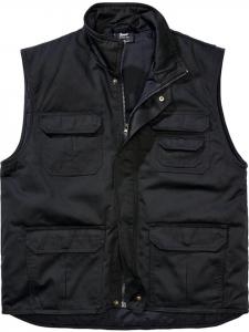 Brandit Жилет «Сафари» черного цвета