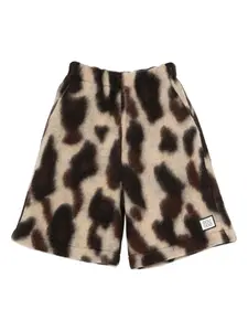 Шорты с принтом Douuod Kids, коричневый