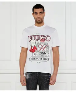 Футболка Дапорони Loose fit Hugo, белый