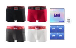 Классические 101 Underpants мужские боксеры 4 шт Lee, серый