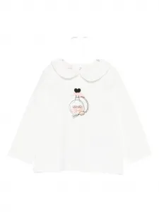 Футболка с принтом духов Liu Jo Kids, белый