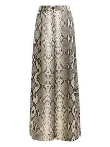 Брюки-испачо со складками Essentiel Antwerp, нейтральный