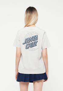 Футболка Santa Cruz IMPRINT MOON DOT, White/Blue-Grey