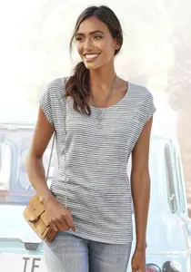 Футболка Vivance, изготовлена ​​из легкого качественного трикотажа, мятный