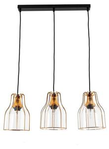 Подвесной светильник Licht-Erlebnisse ARIA, 16x60x14 см, медный